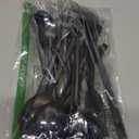 Berglander 20 Piece Titanium Black Plated Stainless Steel Flatware Set, 20 Pieces Silverware Set, Cutlery Set, Service for 4 (shiny Black)