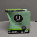 U by Kotex Panty Liners, Clean & Secure, Light Absorbency, Long Length, 126 Count (Packaging May Vary)