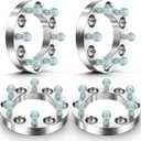 OCPTY 6x5.5 Wheel Spacers Adapters 1 inch Real Forged Spacers with 14x1.5 ThreadSize 108mm Hub Bore fits 1999-2014 for Escalade 4PCS