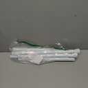 2 Pack White Tension Curtain Rod for Windows 28 to 48 inch, Adjustable Expandable Pressure Spring Curtain Rod No Drilling, 7/8" Curtain Rod for Bedroom Doorway Closet Door