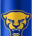 Logo Brands NCAA Pittsburgh Panthers 34 oz Stainless Steel Quencher Bottle  Team Color, Straw Included, No-Spill Lid, Easy Carry Handle - Keeps Drinks Cold For Hours