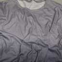 Womens Tops Dressy Casual Short Sleeve Shirts Cute Twist Front Tops Gradient Grey L