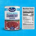 Ocean Spray Whole Cranberry Sauce, Canned Side Dish, 14 Oz Can (Pack of 1) (EXP 10/03/27)