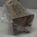 dreampossible Brown Wood Desk Organizer and Accessories with Drawer, Bill Mail Organizer and File Mail Holder for Office Supplies, Modern Desk Accessories & Workspace Organizers for Desk Organization