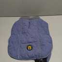 Sheripet Dog Winter Jackets, Furry Collar Warm Coats for Dogs with Fleece Lining, Reflective Cold Weather Doggie Jackets with Leash Hole and Buckle, Windproof Pet Coats for Large Dogs, Blue L