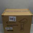 Steamer for Clothes,1800W Standing Garment Steamer with Adjustable Double Rod, Flat and Hanging Ironing, Clothes Steamers with 10 Ironing Modes,30s Fast Heat-up (White Gold)