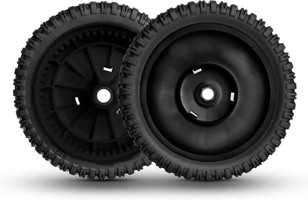 180767 Lawn Mower Front Drive Wheels Compatible with AYP/Craftsman/Pou lan/Hu sqvarna Lawn Mower, 532180773 Fit for Replace for 180775, 180773, Oregon 72-077