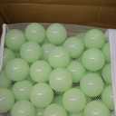 PlayMaty Ball Pit Balls - 2.75inches Plastic Phthalate & BPA Free Balls Crush Proof Stress Balls Swim Pit Fun Toy with Storage Bag for Baby Playhouse Birthday Party DecorationPack of 50 (Light Green)