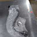 12000 LBS Heavy Duty Weld-On Square Tube Trailer Jack, 12-1/2" Lift 13-1/2" Drop Leg Travel, Side Pull Pin, Black