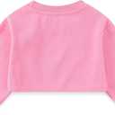 Peacolate 2-7T Spring Fall Summer Little Girls 3pcs Clothing Set White Tank Top Green T Shirt and Jeans for Kids Baby (5-6 Years)