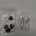 LaLaGreen Wall Planter (24 Inch, 2 Pack) Rectangular Metal Hanging Flower Pot for Succulents Carbon Steel Black, Long Window Sill Box Modern Fence Floating Garden Shelf for Deck Indoor Outdoor Decor