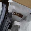 48'' Dog Crate Furniture with Divider&Storage Drawers, Wooden Double Dog Kennel Furniture End Table with Sliding Barn Doors, White Double Dog Crate TV Stand (47.6"L x 22.8"W x 35.5"H)