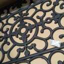 DII Rubber Doormats Collection All Weather, 24x36, Wrought Iron