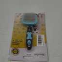 Glendan Dog & Cat Grooming Brush - Slicker Shedding Tool (Blue)