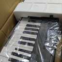 Alesis 88 Key Keyboard Piano with 480 Sounds, Speakers, USB MIDI, Sheet Music Tablet Rest, Power Adapter and Piano Lessons for Beginners
