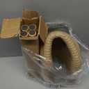 Plant Basket with Stand, Indoor Round Wicker Basket Plant with Bamboo Wood Stand, Decorative Woven Rope Flower Indoor Planter with Legs, Boho Bamboo Wood Planter Holder (Jute)