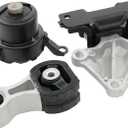 Engine Motor and Transmission Mount Rear Lower Torque Strut Mount Kit for Honda HR-V L4 1.8L 2016-2020