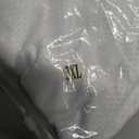 Football Jersey Blank Mesh Hip Hop Short Sleeve Shirt Plain Practice Sport Uniform Gift for Men S~3XL (White)