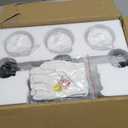 3 Light Bathroom Light Fixtures Black Vanity Light Over Mirror Modern Farmhouse Wall Lighting Sconces Rustic Industrial Wall Lamp for Bathroom, Bedroom, Living Room E26 Socket with Glass Shade