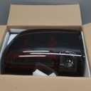 LED Tail Light Assembly Fit for Chevy Silverado 1500 2500 HD 3500 HD 2007-2014, for GMC Sierra 3500 HD with Dual Wheel 2008-2014, Driver and Passenger Side Taillights, Smoke Lens