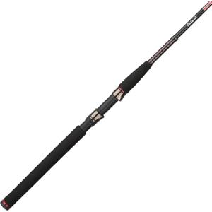 Ugly Stik 7’ GX2 Spinning Rod, Three Piece Spinning Rod, 8-20lb Line Rating, Medium Heavy Rod Power, Moderate Fast Action, 1/ 4-3/ 4 oz. Lure Rating, Black