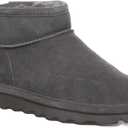 BEARPAW Women's Shorty Boot (10, Graphite)