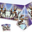 FFPTBNYX 78PCS Party Supplies Rectangular Tablecloth,Table Cover Party Decoration for Video Game Themed Birthday Party Decoration.