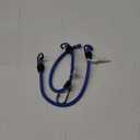 WORKPRO 24 Inch Bungee Cord with Hooks, 2 Pack Superior Rubber Heavy Duty Straps Strong Elastic Rope for Outdoor Tent, Luggage Rack, Camping, Cargo, RV, Bike, Transporting, Storage, Blue