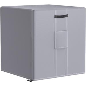 Central Large Air Conditioner Cover for Outside Units, Waterproof & Windproof Outdoor AC Units Cover Gray (36"x36"x39" Inch)
