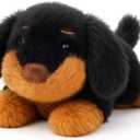 Adorable Plush Dachshund Dog Stuffed Animal Soft Plush Toy Cute Birthday Gifts for Boys Girls Kids Toddlers