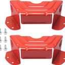 Lawn Mower Parts 783-06424A-0638 Deck Spindle Pulley Belt Guard Cover Compatible with MTD &Troy-Bilt & Craftsman Lawn Mower with 42" and 46" Decks- 2 Pack (Red)