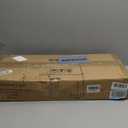 Brushed Nickel Chandelier, 6-Light Dining Room Chandelier Chrome Light Fixture Metal Candle Kitchen Chandeliers 28inch Round Chandeliers with Long Chain for Bedroom Living Room