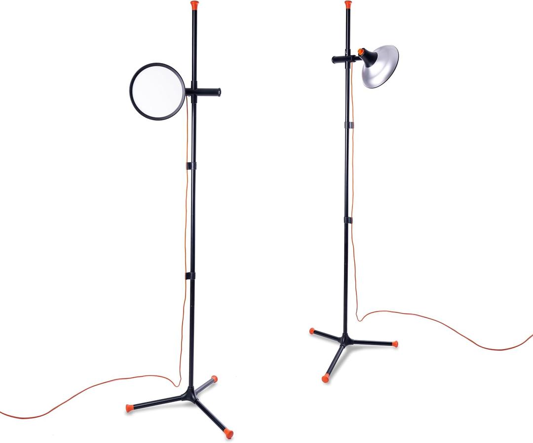 Daylight Artist Studio Lamp 2-6,000 Lux LED with 95+ CRI, 24cm Wide Shade