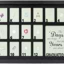 GMFrames School Days Photo Frames Prek-12x16 for Pre-School & Kindergarten to 12th Grade Black