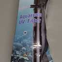 Aquarium Filter for 75-200 Gallon Tank, U-V Fish Tank Green Clean Machine Submersible Powerful Pump Canister Filter 300GPH for Pond Turtle Tank Saltwater Freshwater Crystal Clear Green Killing