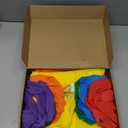 Dansydaisy End of the Year Gift Bags for Students Bulk Rainbow Non Woven Tote Bags Party Favor Bag with Handles for Sunday School Gift Teacher Appreciation Graduation Party Supplies