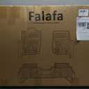 Falafa Floor Mats Fit for 2015-2025 Ford Edge, TPE All Weather Custom Floor Liners for 2015-2025 Edge Full Set 1st and 2nd Row Non-Slip Odorless