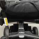 QPlay Travel Stroller for Baby & Toddlers Ages 6 Months to 4 Year Old 9.48lbs Lightweight & Ultra-Compact Umbrella Stroller with One-Hand Fold, Airplane Carry-on Size, Reclining Seat (Black)