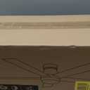 TCL 52" Modern Ceiling Fan with Lights, 5 Blades, 6 Speeds DC Reversible, Dimmable, White Flush Mount for Bedroom, Living Room and Garage