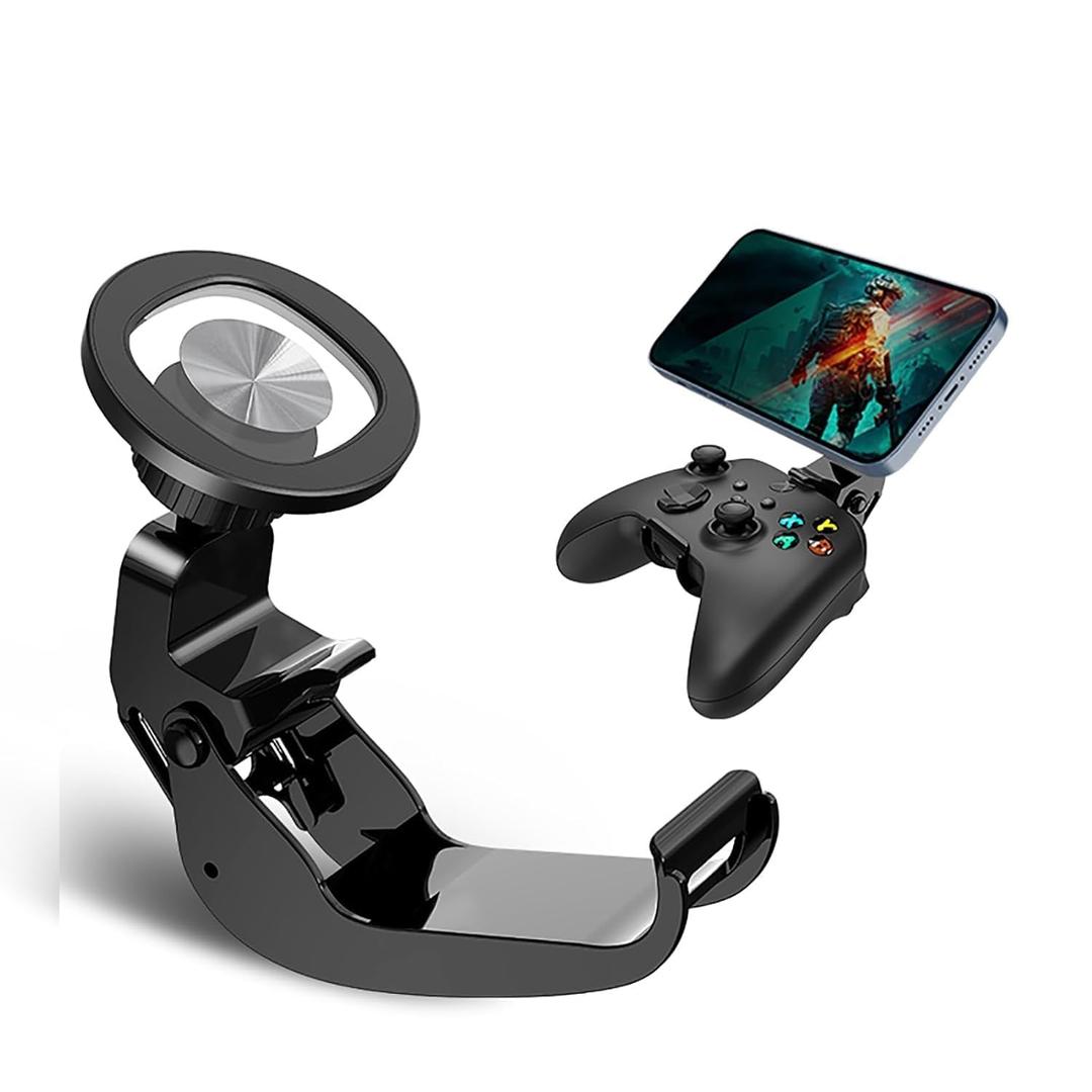 DOYO Controller Phone Holder -Gamepad Clamp MagSafe Gaming Phone Mount Compatible with Xbox One,Xbox Series Controllers, Android, Mobile Phones