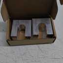 18 Pcs Metal Auto Lift Leveling Shim Kit For 2 Post 4 Post Car Lift Truck Jib Crane Install, Aluminium Horseshoe Tile Construction Spacer Fit For 3/4" Anchor Bolt (1/4 & 1/8 & 1/16)