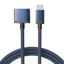 140W USB-C to Magnetic 3 Cable (6.6ft), Fast Charging for MacBook Air (15''/13'' M4 2025, M3 2024, M2 2023, M2 2022), Pro (16"/14" 2024/2023/2021) Blue