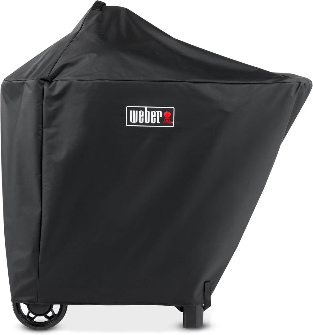 Weber Performer Grill Cover 22" Durable WeatherResistant Material, UVProtected, Fits 22" Performer & Performer Smart Models with Secure Straps, Charcoal, Kettle