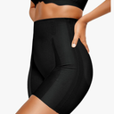 Vertvie Tummy Control Shapewear Shorts for Women Butt Lifting Body Shaper Shorts High Waisted Seamless Girdles Under Dress, Medium