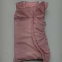 KKJIAF Ruffle Pillow Cases Standard Size Set of 2, Ruffled Pillow Covers with Envelope Closure, Wrinkle Resistant Pillowcases 20" x 26", Ruffled Pillow Shams, Light Pink