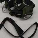 GurZinn Neck Harness Trainer - Adjustable 40" (100cm) Heavy Duty Rope & Neoprene Padding | Improve Neck Strength & Reduce Neck Pain | Gym & Home Use (one size, Green)