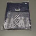 Funny Mama Bow Shirts for Women Checkered Mom T-Shirt Momma Graphic Short Sleeve Tee Top (Blue, S)