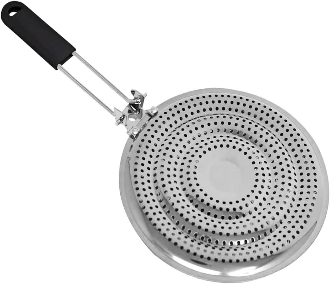 BNYD Heat Diffuser Plate for Gas & Electric Stove  Simmer Ring & Flame Reducer for Even Heat Distribution, Scorch Prevention & Slow Cooking