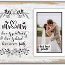 Wedding Gifts For Newlyweds, Picture Frame, Personalized Bridal Shower, Mr And Mrs Gifts, Couples, Wedding Photo Frames, Wedding Marriage License Frame For 10x8 Photo