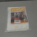 White Sheer Valances for Windows - Light Filtering Semi Sheer Valances for Living Room/Bedroom/Kitchen/Bathroom/Cafe - Transparent Window Valance Curtains with Rod Pocket 2 Panels 52x18 Inches Long